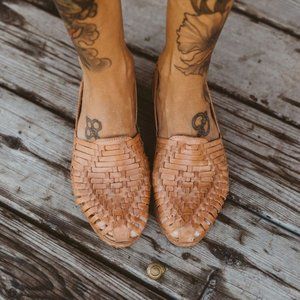 Stori Footwear Leather Mexican Huarache Sandal